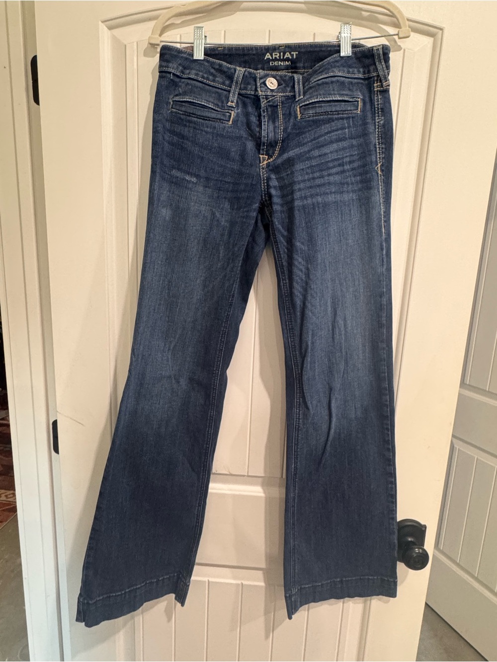 Ariat Women's Dark Indigo Wide Leg Jeans